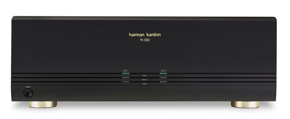 PA 2000 - Black - 4-Channel Power Amplifier (45 watts x 4 | 100 watts x 2) - Hero